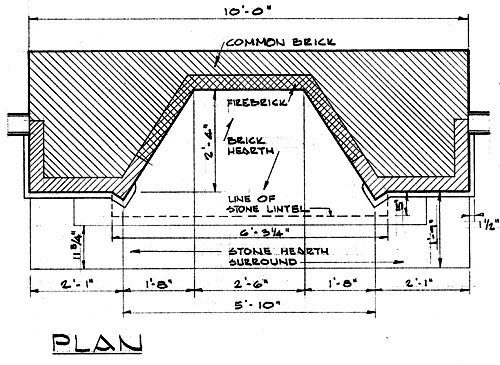 Drawing Fireplace On Floor Plan Free Wallpaper